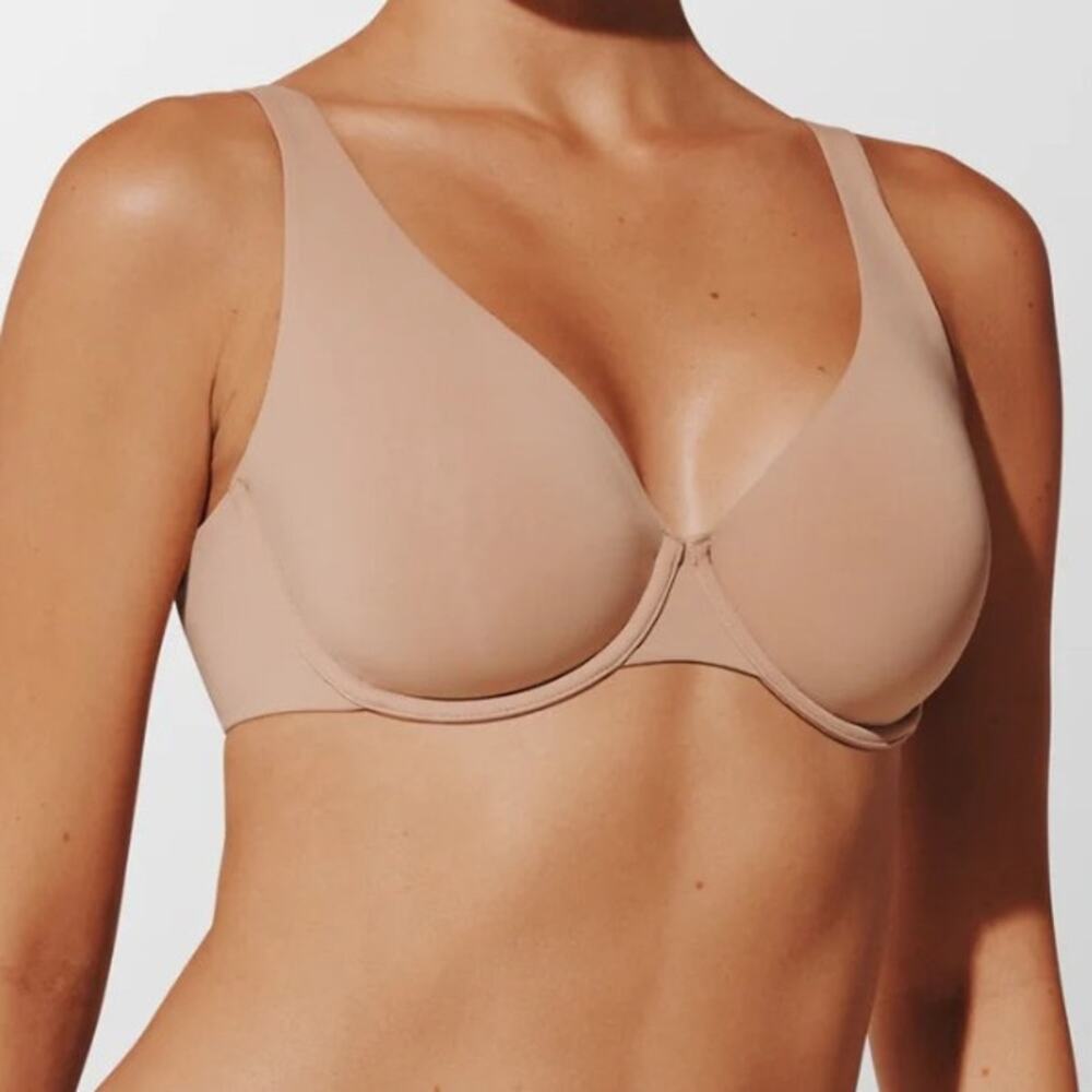 ThirdLove 44C Second Skin Unlined underwire tan light nude bra